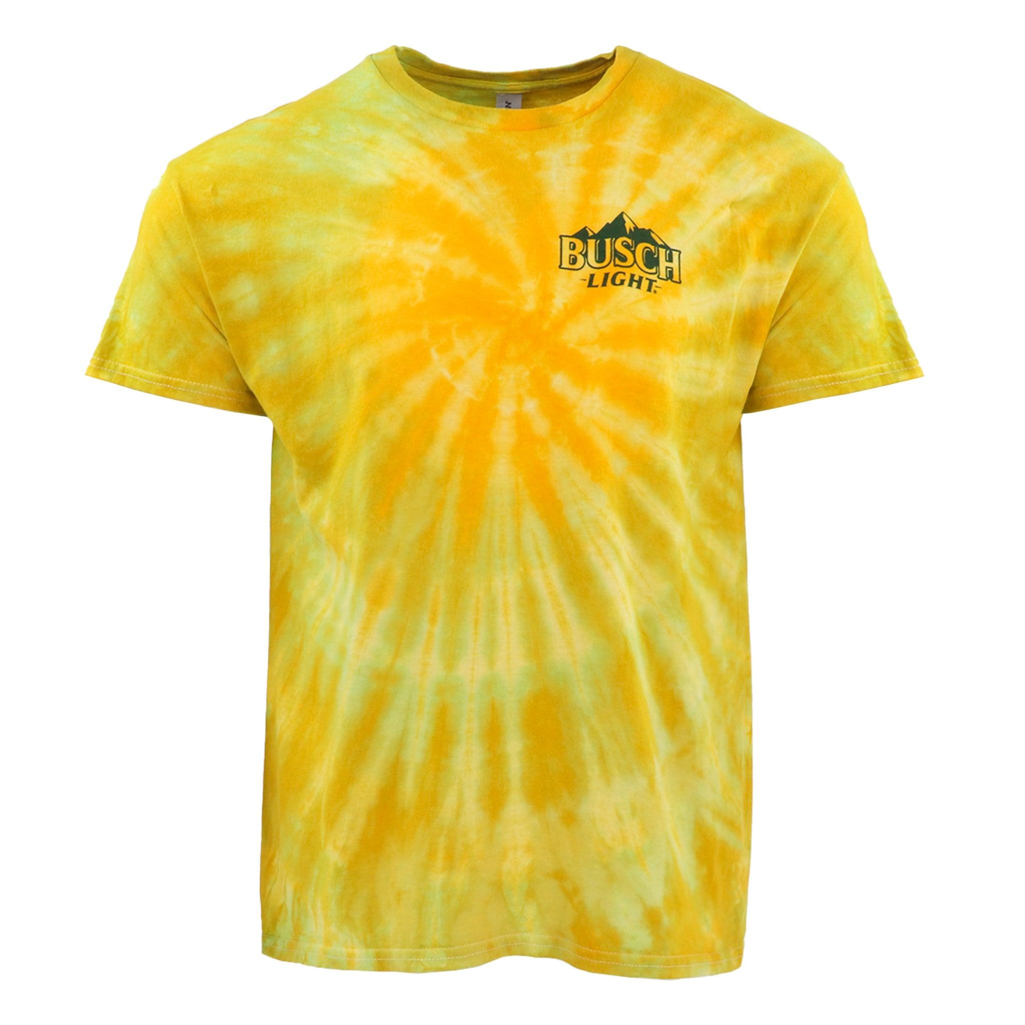 Busch Light Farm Scape Tie Dye T Shirt