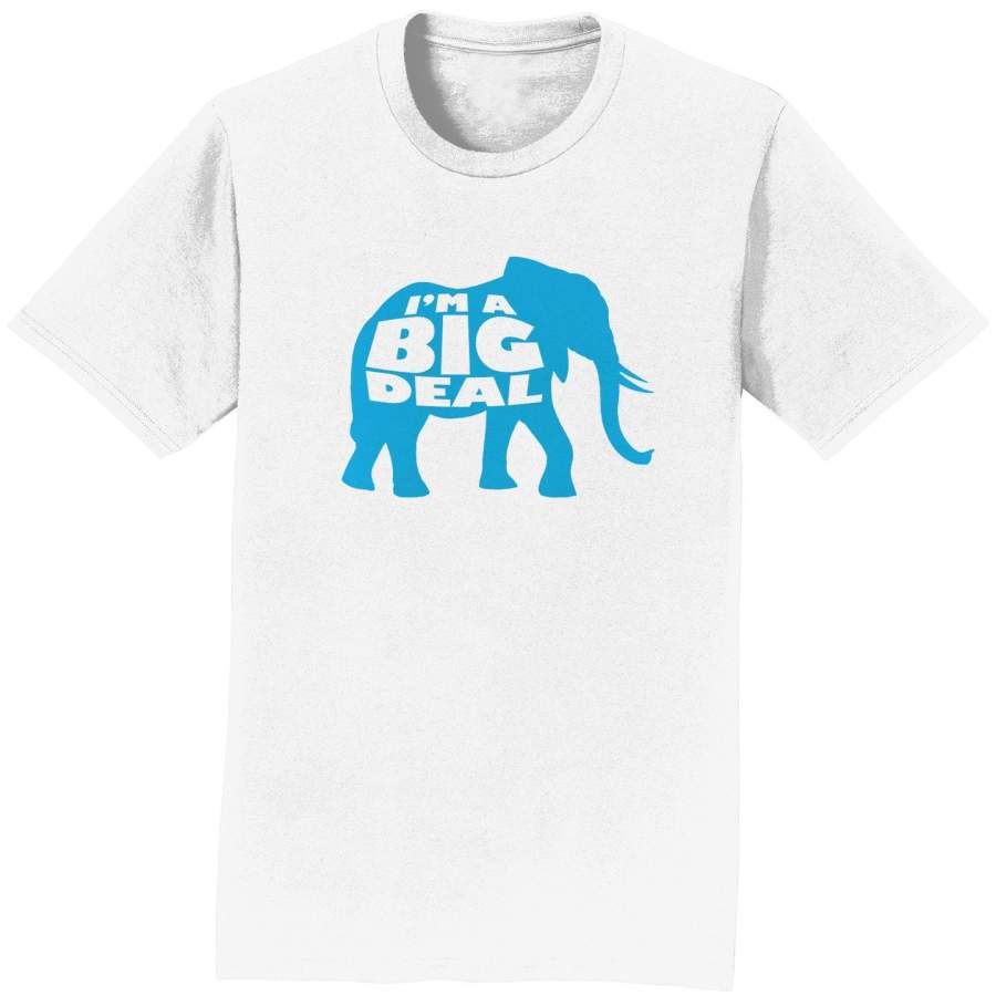 I’m a Big Deal Elephant Silhouette – Adult Unisex T-Shirt