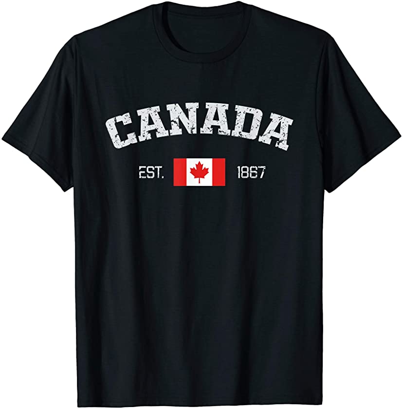 Vintage Ottawa Canada Est. 1867 Souvenir Gift T-Shirt