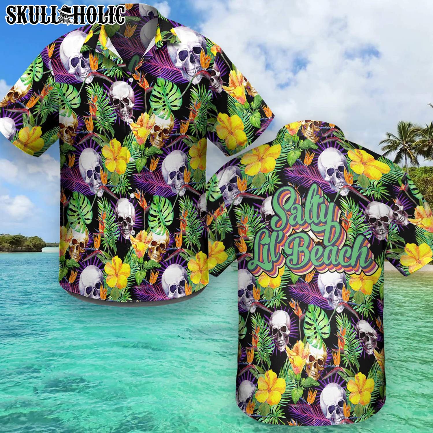 Skl Tropical Hawaiian Shirt Ha44967