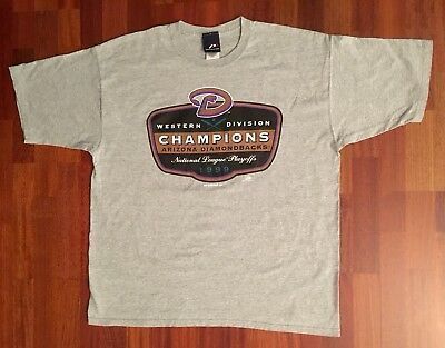 Vintage Arizona Diamondbacks 1999 Nl Playoff Champions Shirt Pro Player Shirt