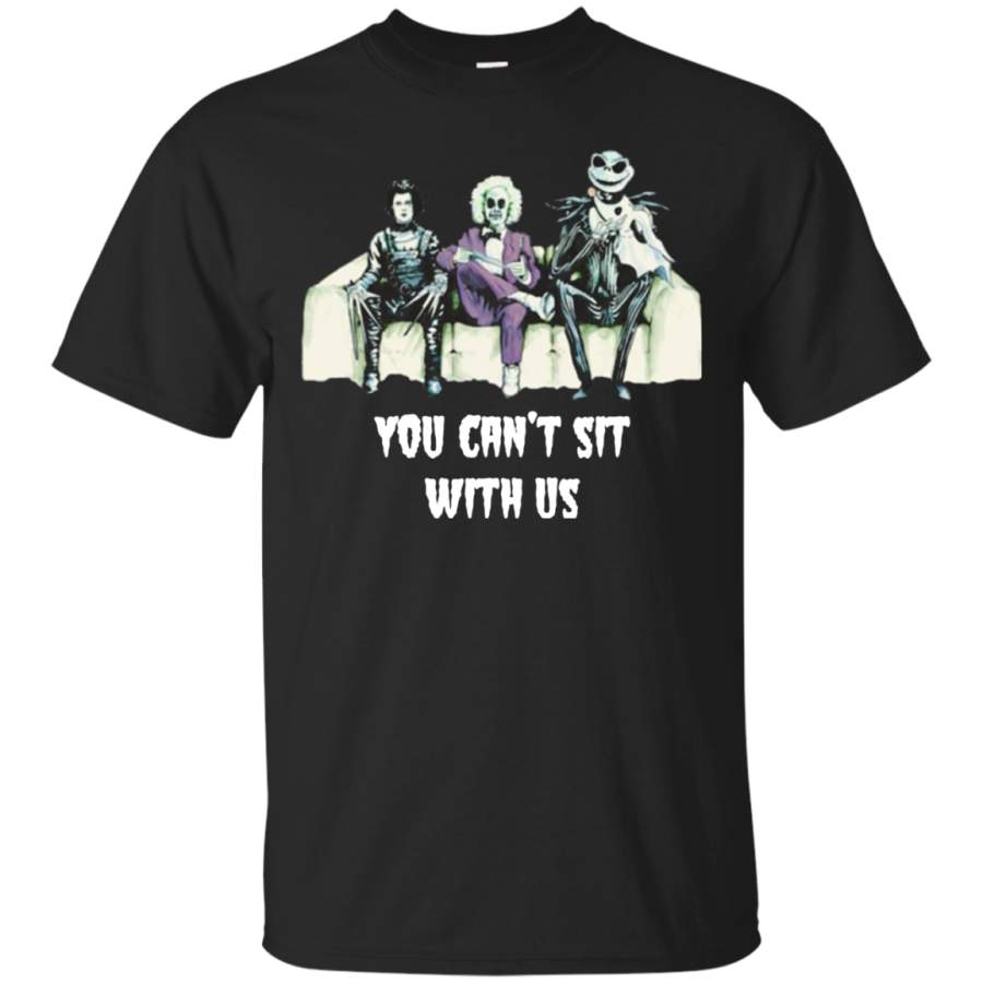 AGR Beetlejuice, Edward, Jack You can’t sit with us t shirt Cotton t shirt