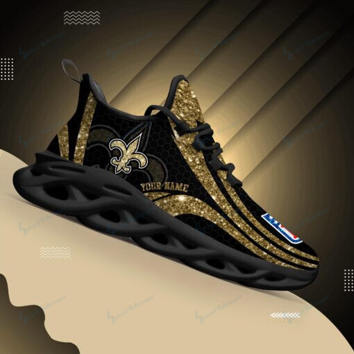 New Orleans Saints Personalized Yezy Running Sneakers Bg853