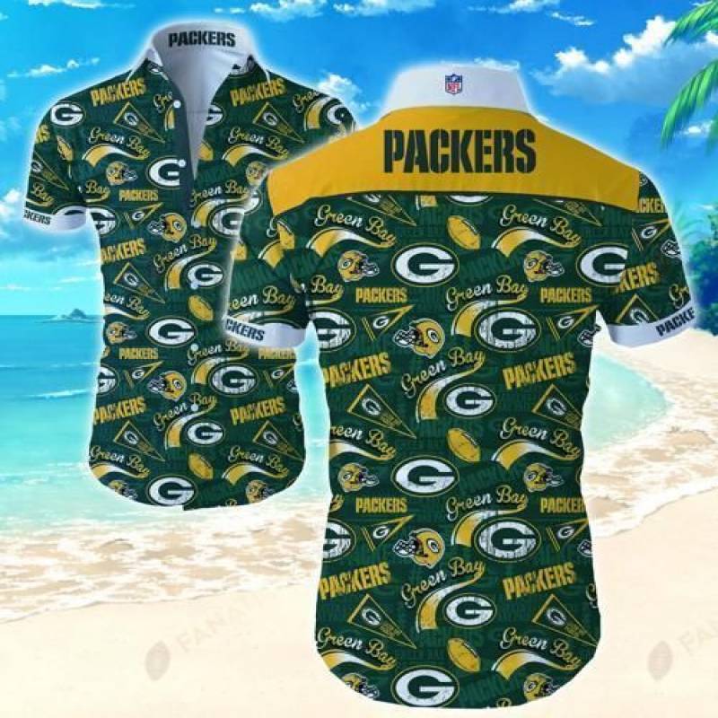 Green Bay Packers 4 Hawaii Fit Body Shirt