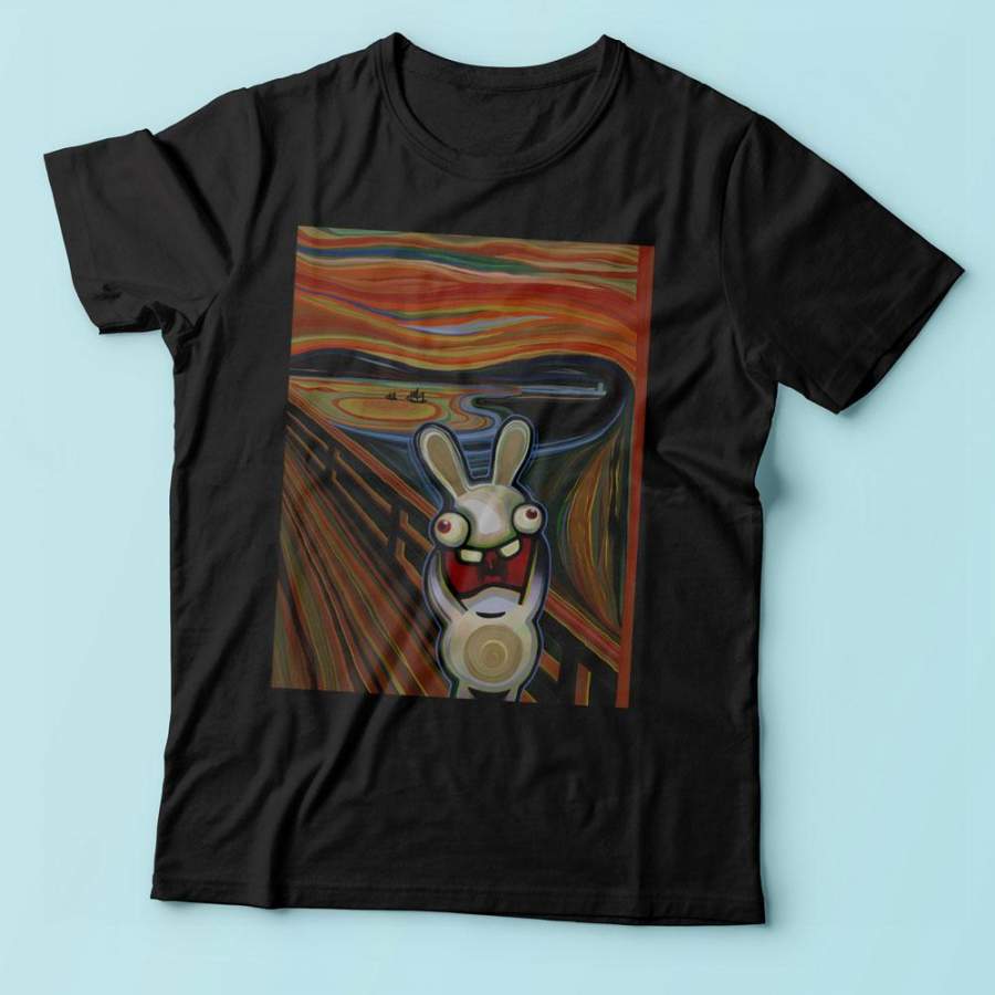 Screaming Rabbit Men’S T Shirt