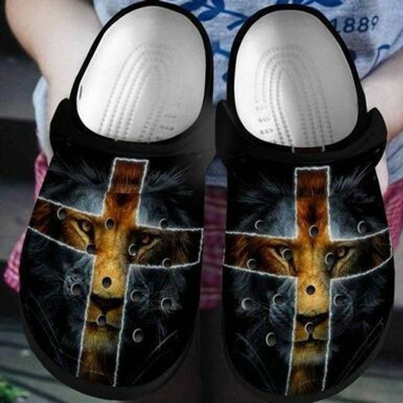 The Lion Jesus Classic Crocs Shoes Faith In God Crocs Jesus Christ Water Shoes Lion Crocs Men