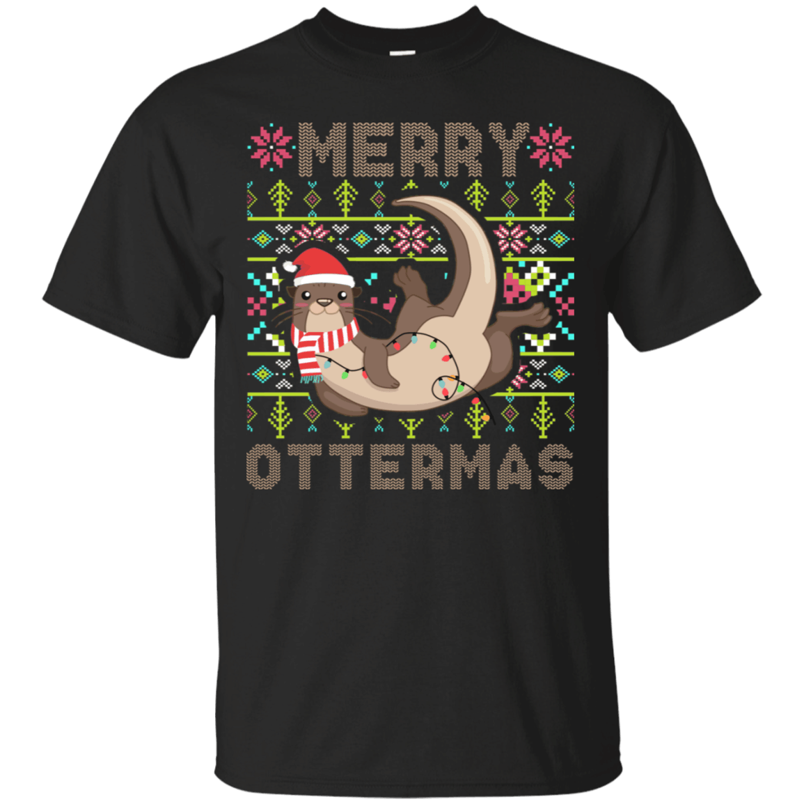 Merry Ottermas Christmas Ugly Sweater