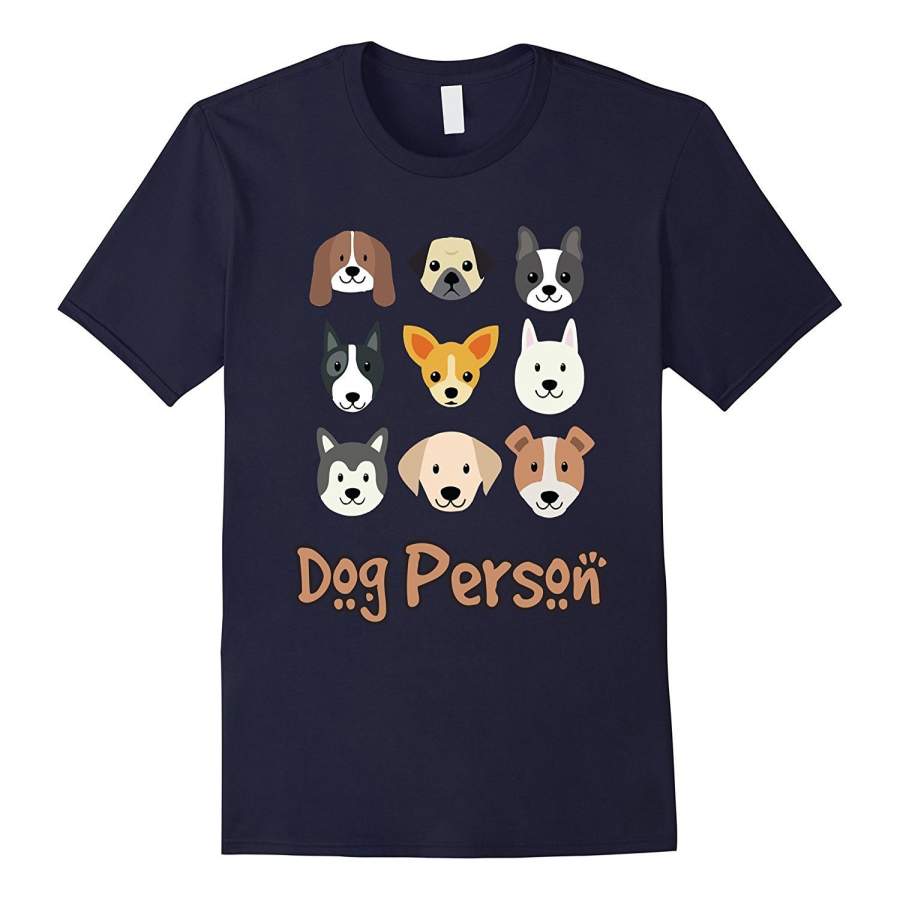 Dog Lover Person Tee Shirt Lab Chihuahua Puppy Doggy Cute