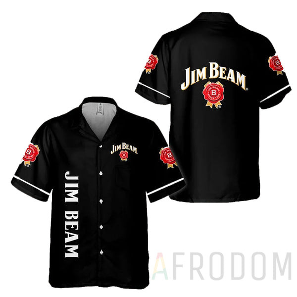 Basic Printed Jim Beam Hawaii Shirts For Men And Women Ha75365