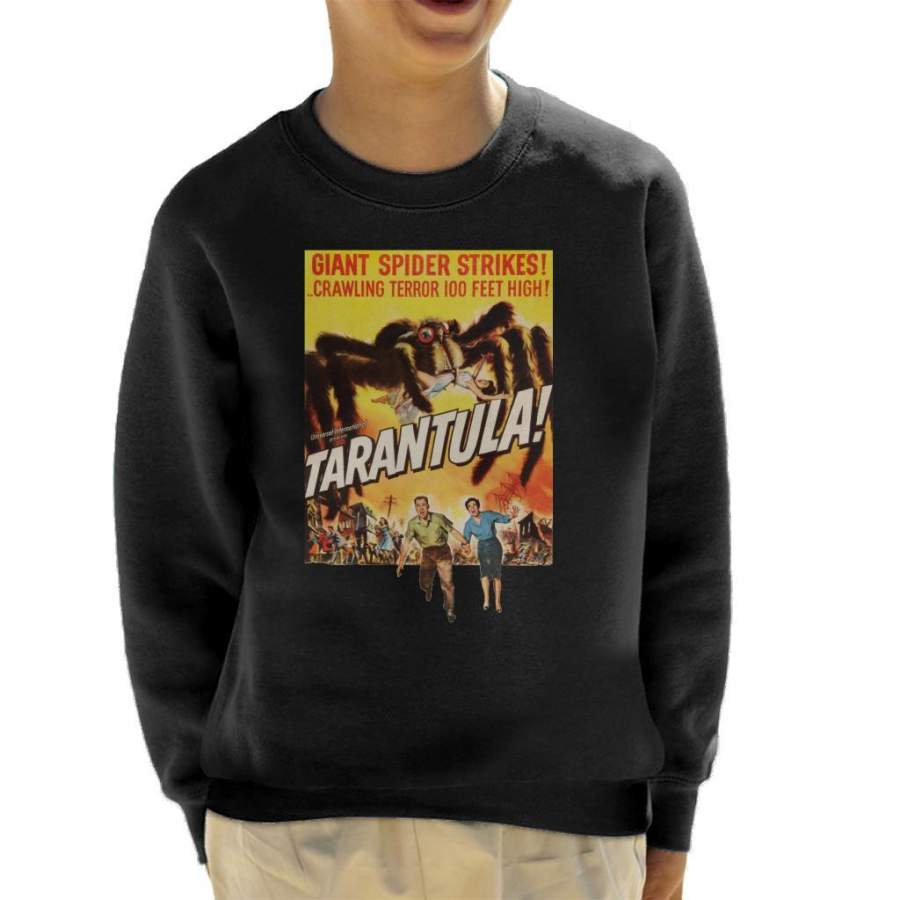 Tarantula 1955 Movie Poster Kid’s Sweatshirt