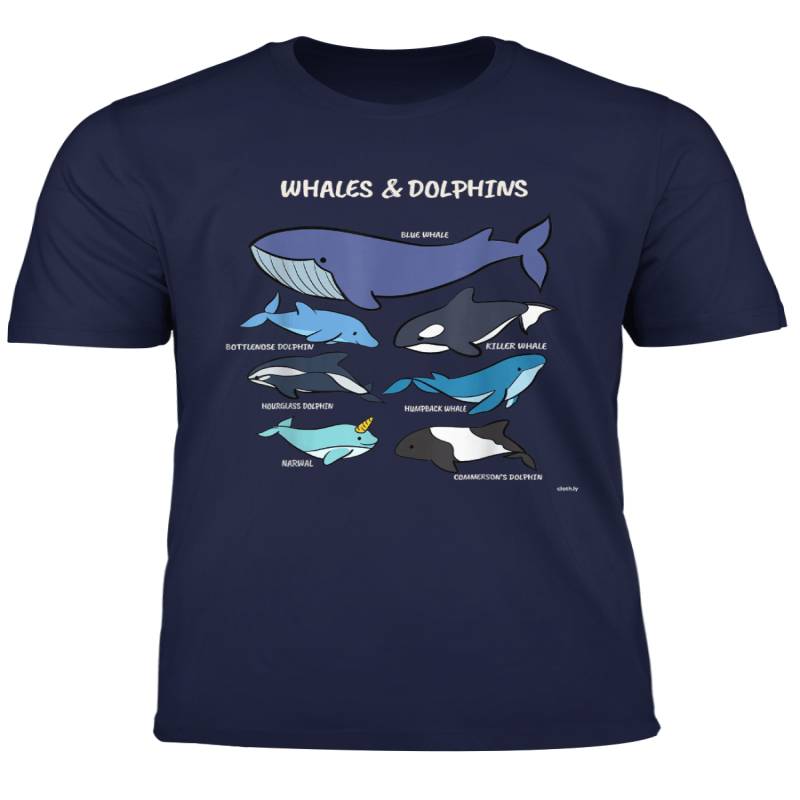 Future Marine Biologist Types Of Whales And Dolphins Whale T Shirt