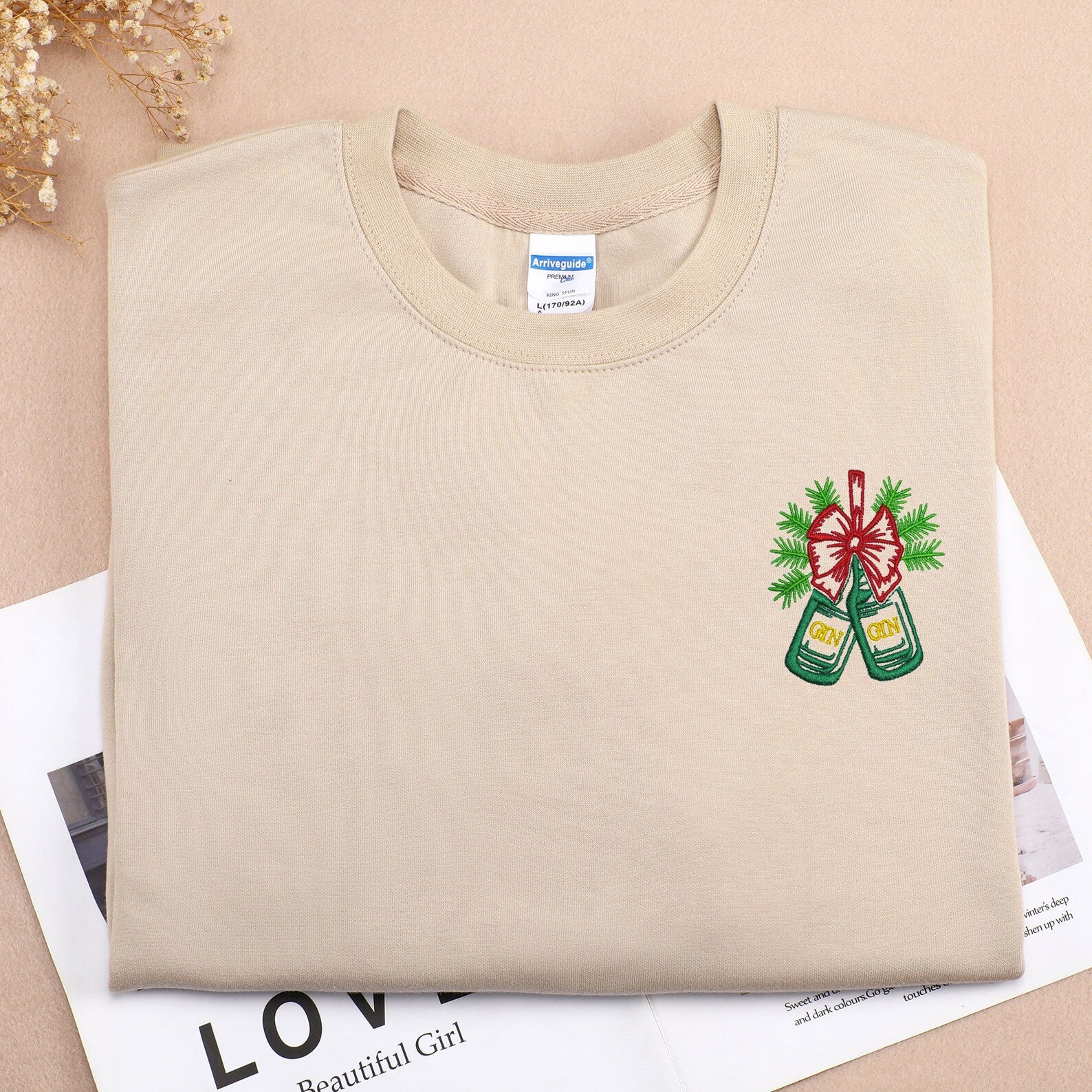 Merry Christmas Embroidered Halloween Sweatshirt 2D Crewneck Sweatshirt All Over Print Sweatshirt For Women Sweatshirt For Men Sws3529