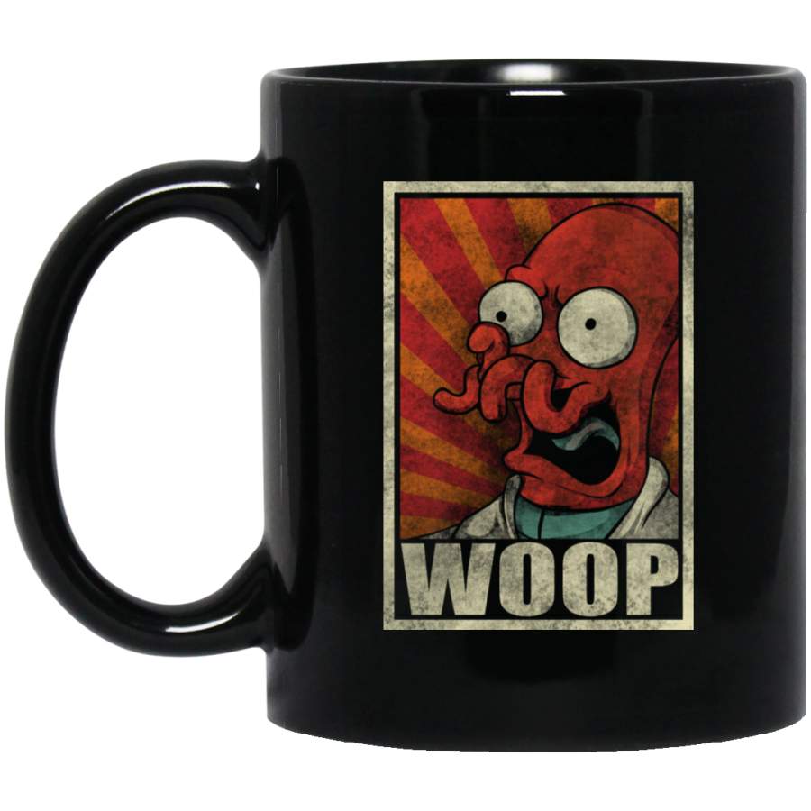 Woop! Vintage Sport Mug Black Mug