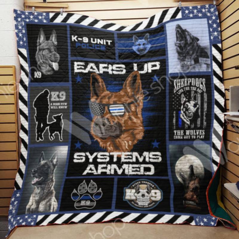 Police K9 Dog M1803 81O31 Blanket