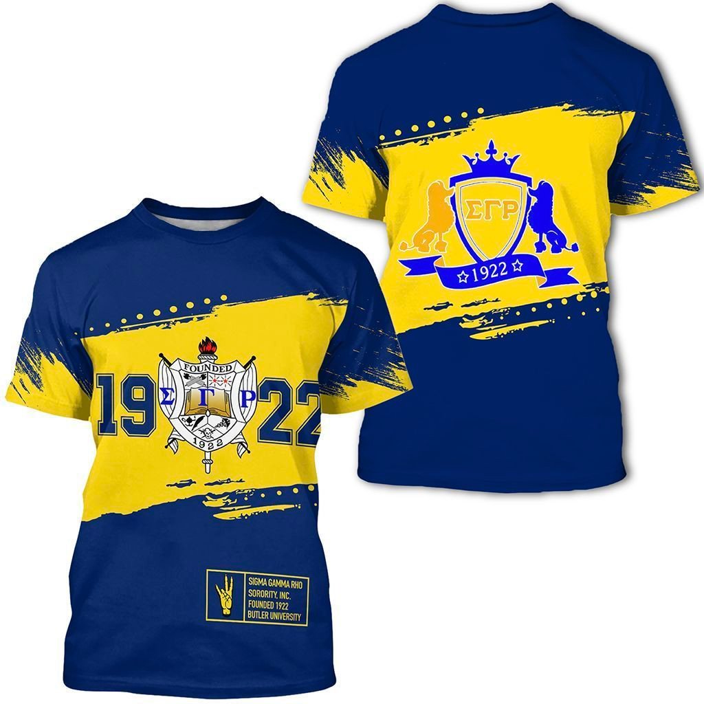 Sorority Tshirt – Sigma Gamma Rho University Tshirt