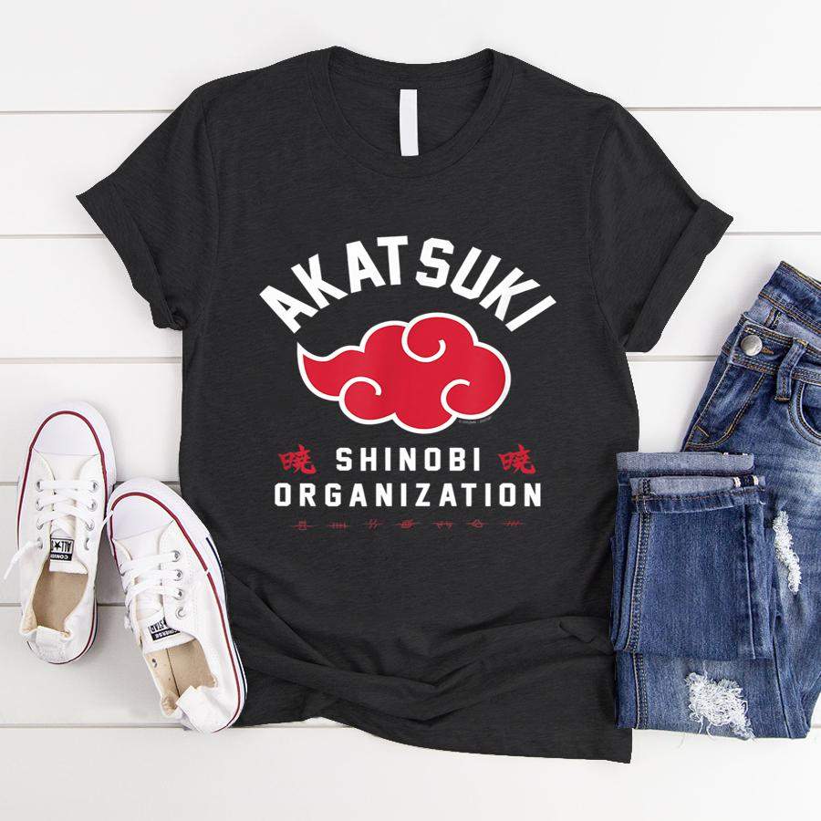 Naruto Shippuden Akatsuki Shinobi Organization  T-Shirt