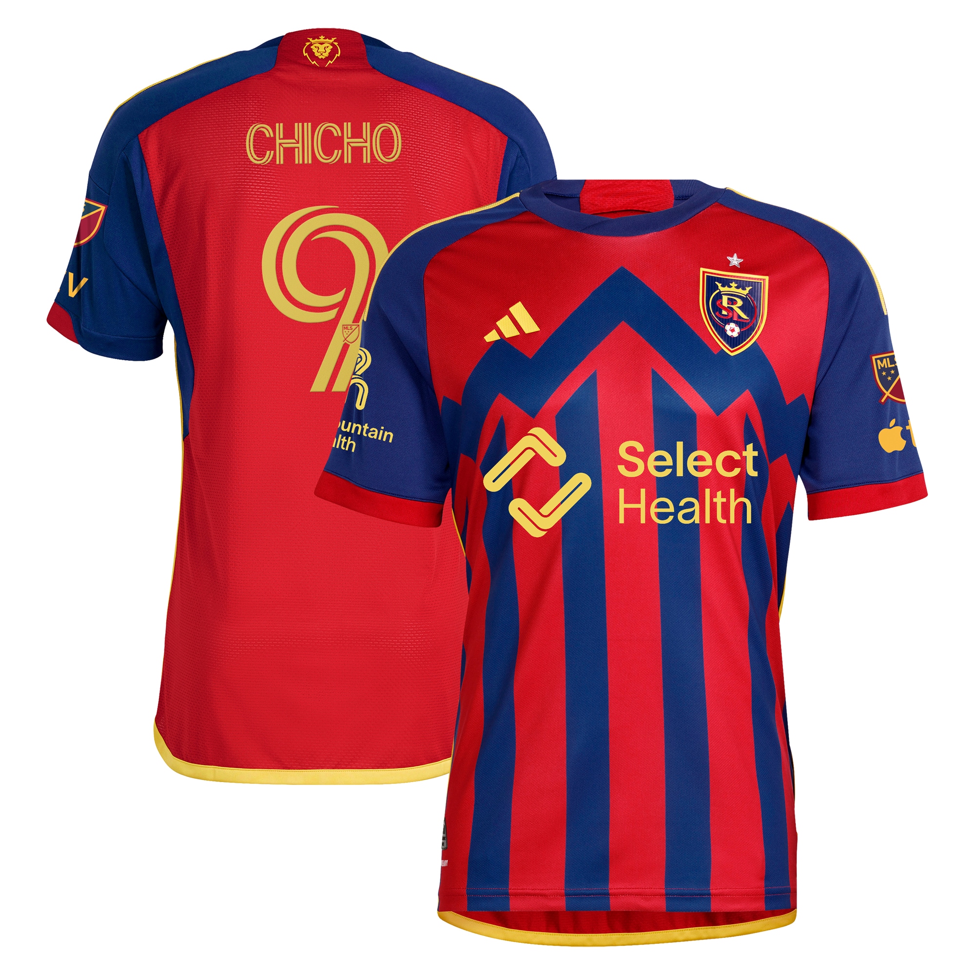 Cristian Arango Real Salt Lake 2024 Peak Utah Authentic Player Jersey  Red