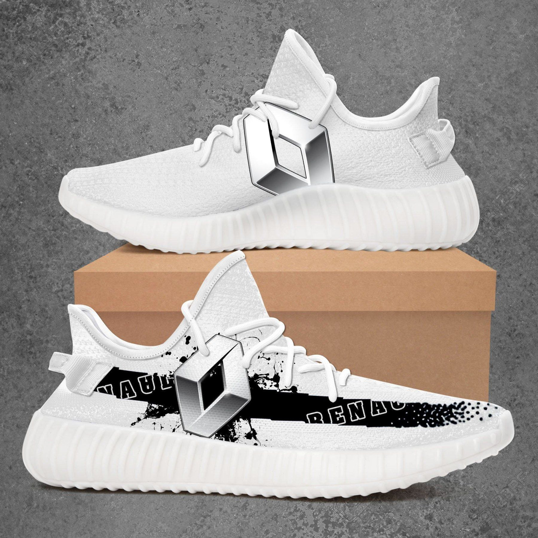 Arthur Christmas Black Yeezy Sneakers Pt071B