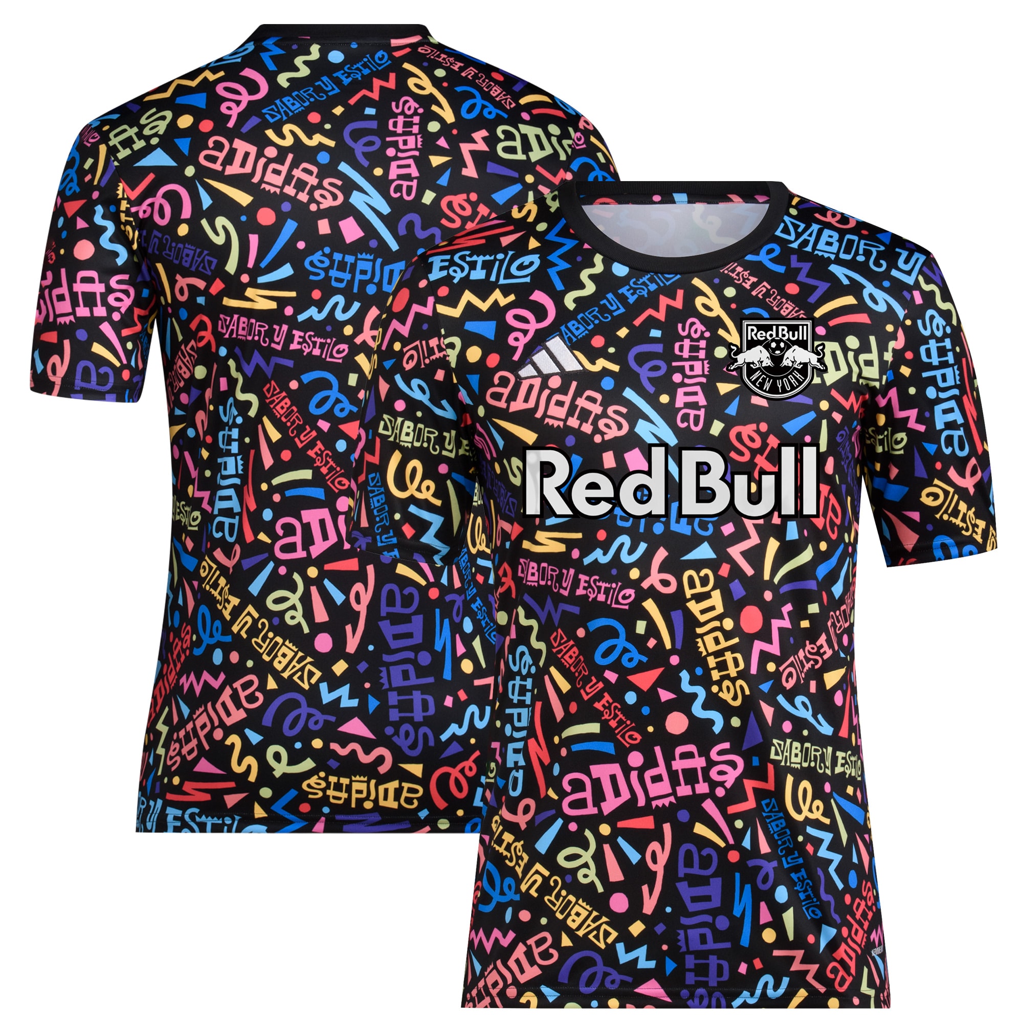 New York Red Bulls 2023 Hispanic Heritage Pre-Match Top – Black