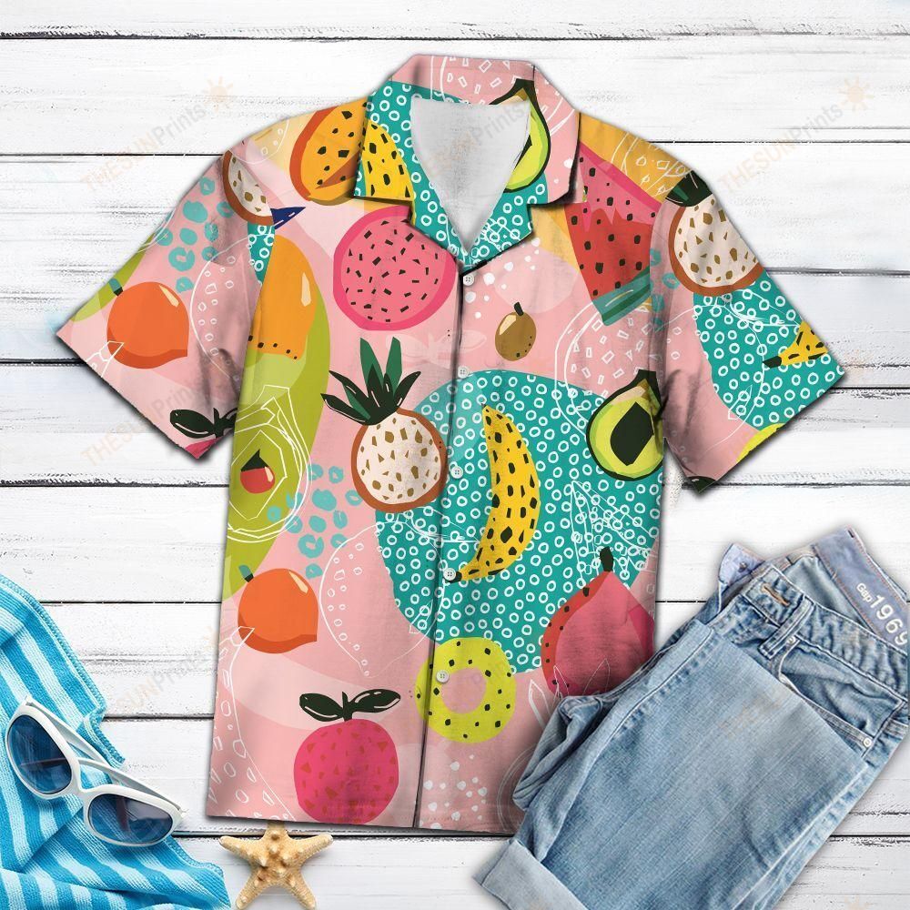 Tropical Fruit Hawaiian Shirt Ha49848