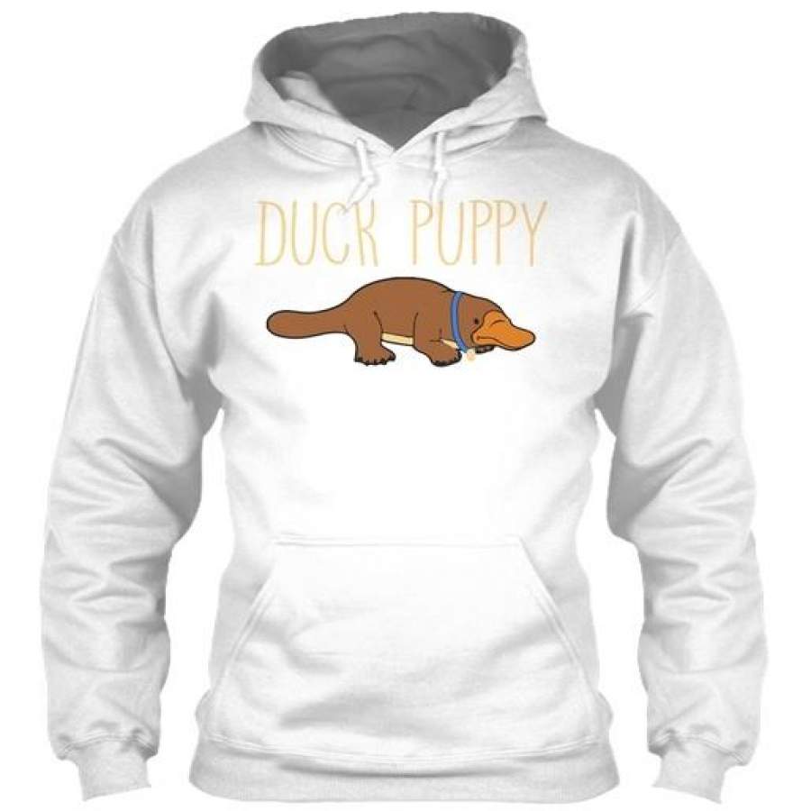 Duck Puppy Platypus Funny Animal – Gildan Hoodie Sweatshirt