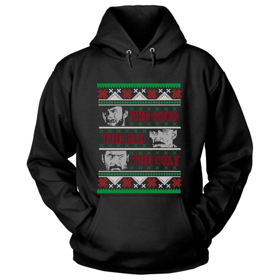 Merry Christmas T Shirt, The Good The Bad The Ugly T Shirt – Hoodie