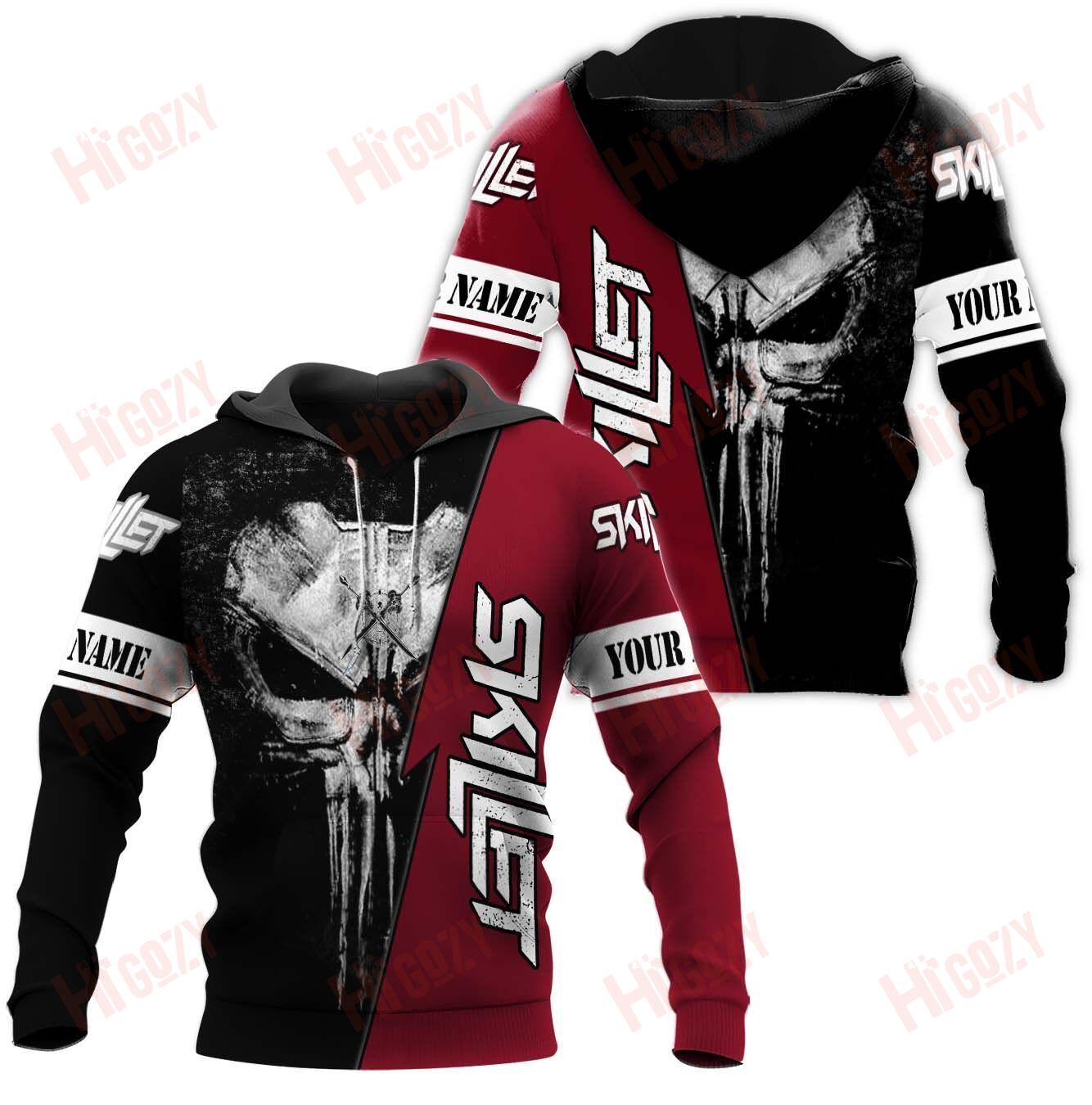 Skillet 3D All Over Printed Clothes – V622