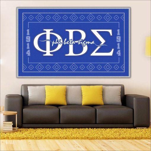 Phi Beta Sigma Rug Wall