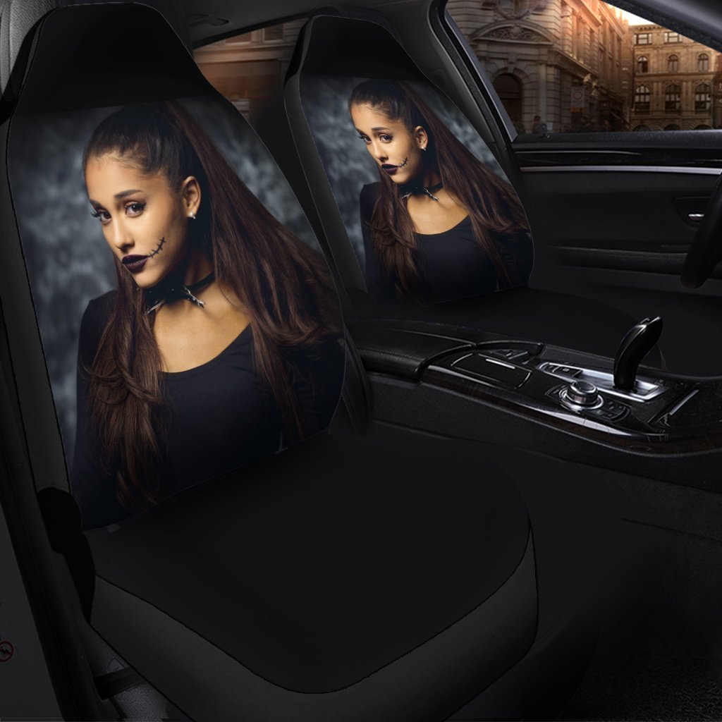 Ariana Grande Dark Top Singer 2019 Car Seat Covers