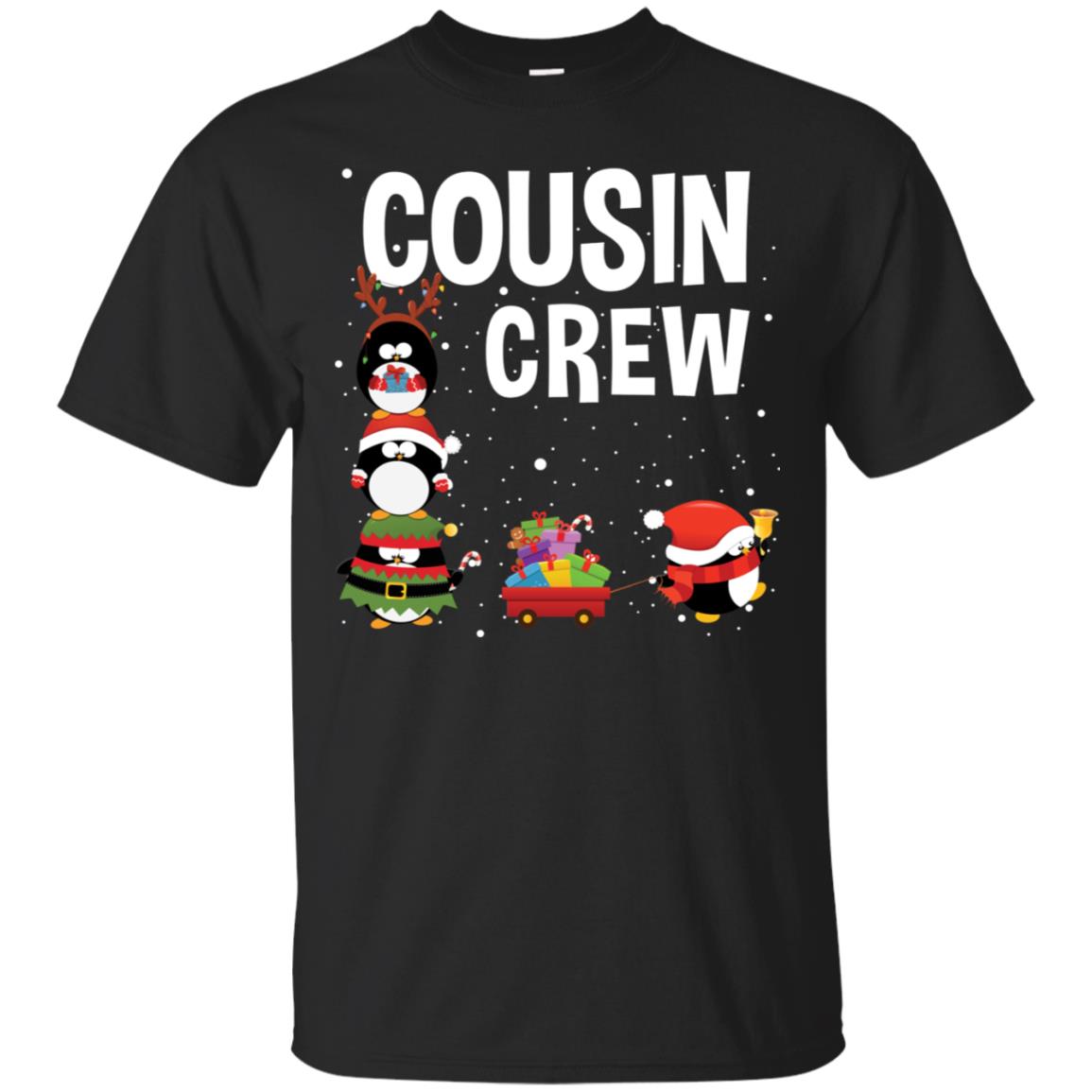 Cousin Crew Shirt Penguin Christmas Shirts for PJs Long Slee