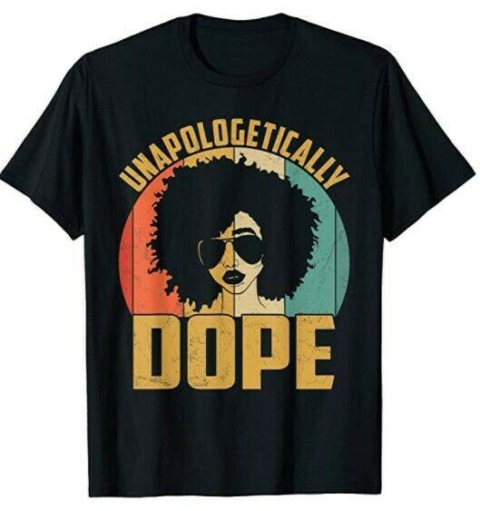 Unapologetically Dope Black Pride Melanin African American Men’s T-Shirt