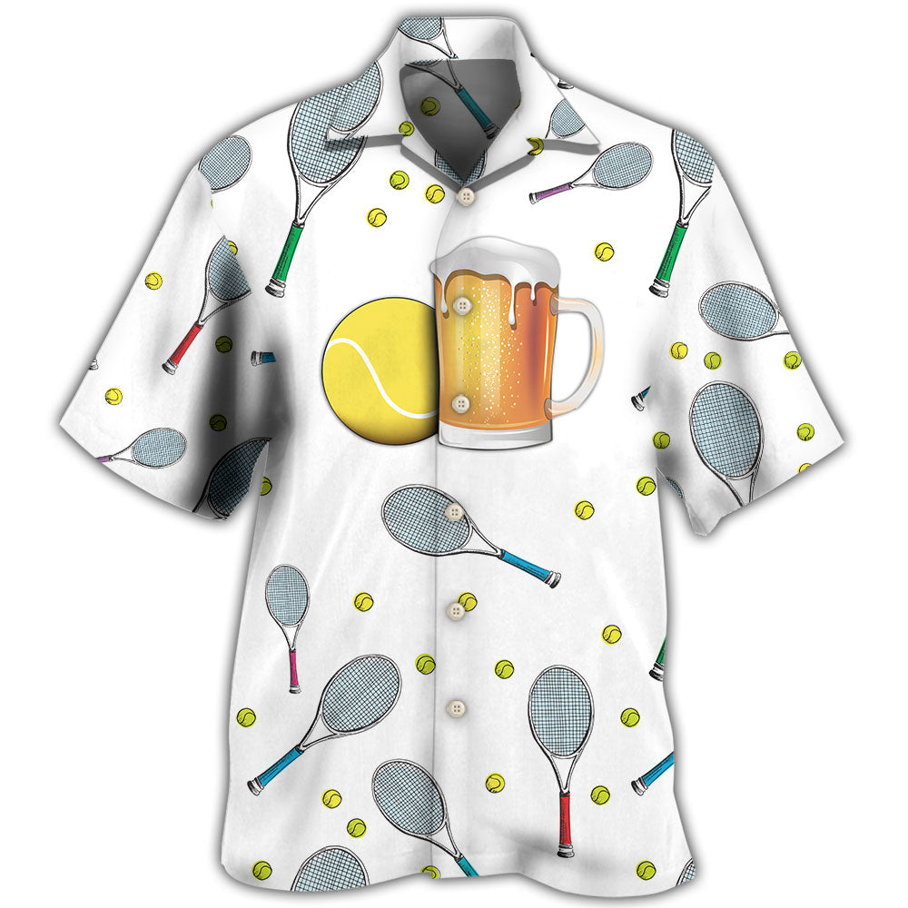 Beer I Like And Tennis Maybe 3 People Hawaii Shirt Ha49757