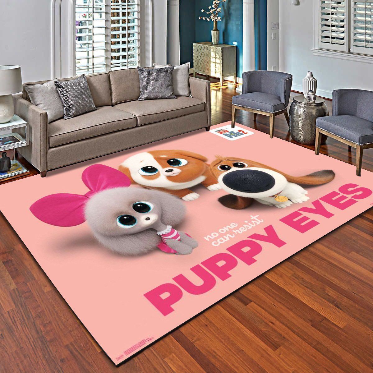 The Secret Life Of Pets 2 Puppy Eyes Rugs, Living Room Carpet
