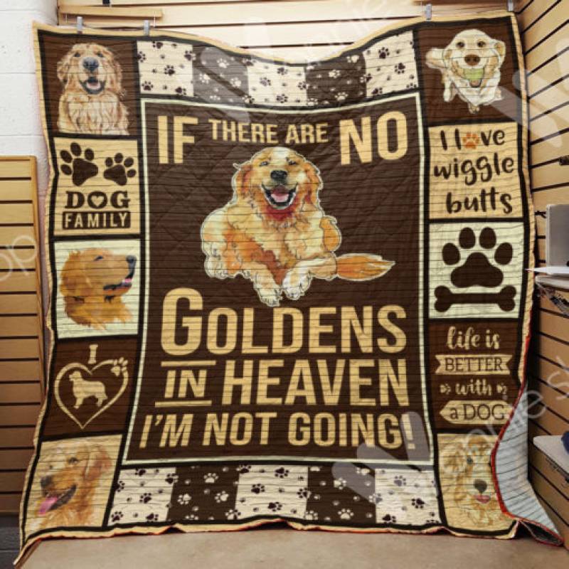 Golden Retriever Dog Blanket AU2203 90O35