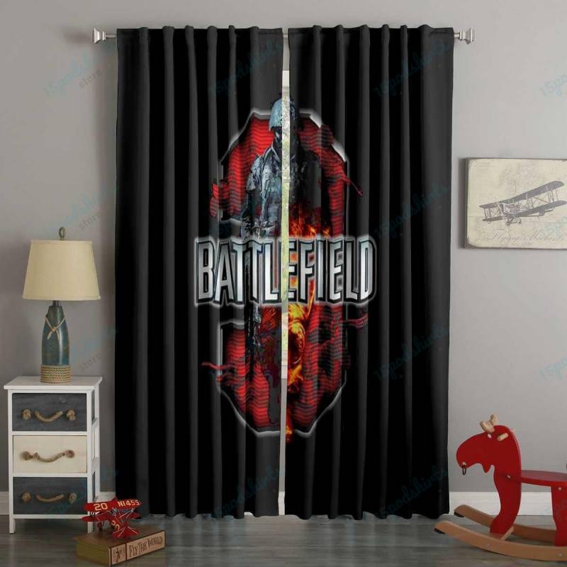 3D Printed Battlefield 3 Style Custom Living Room Curtains