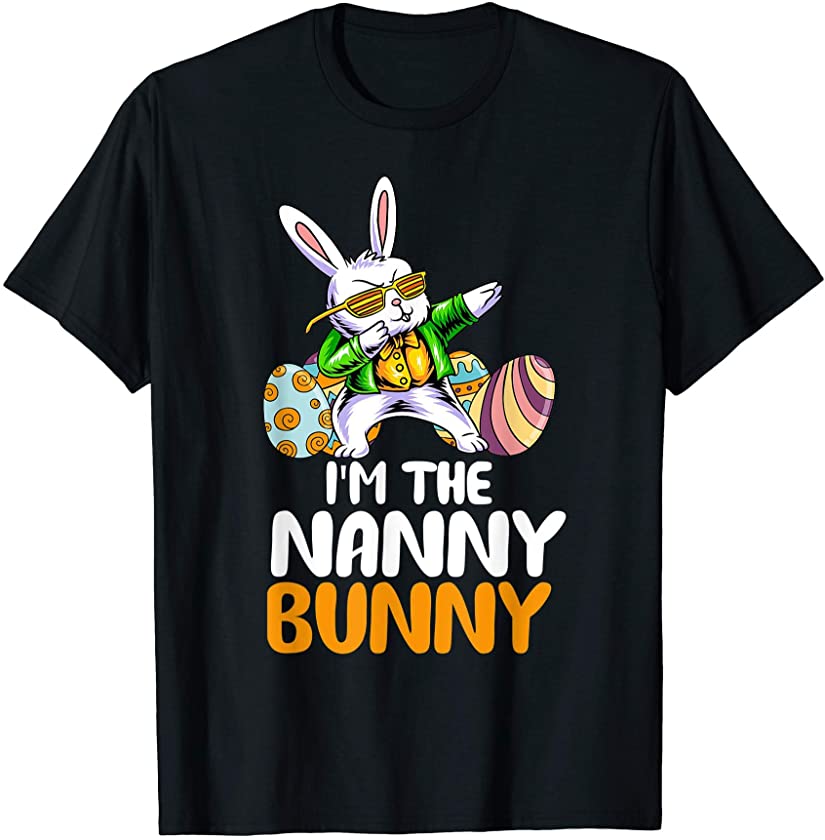 I’m the Nanny Bunny Matching Family Easter Gifts Lover T-Shirt