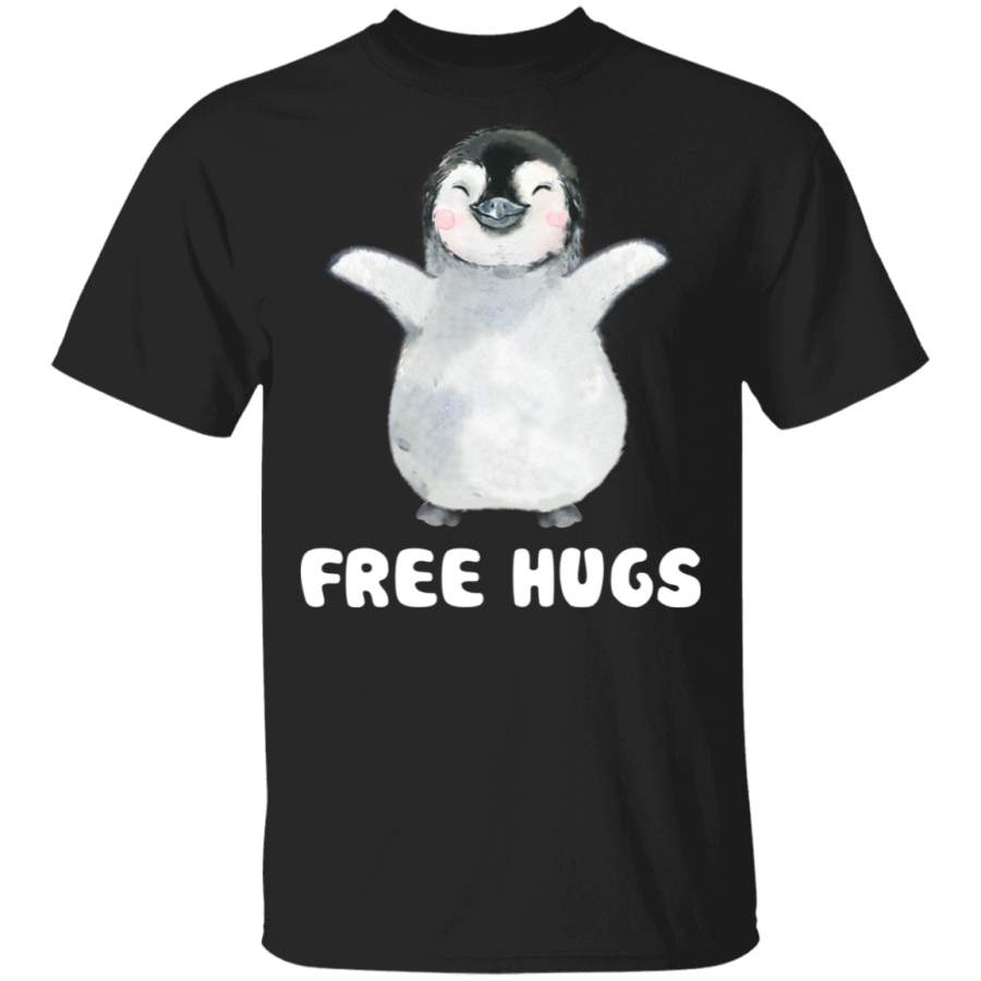 Penguin Free Hugs T-Shirt Cute Gift For Penguin Lovers