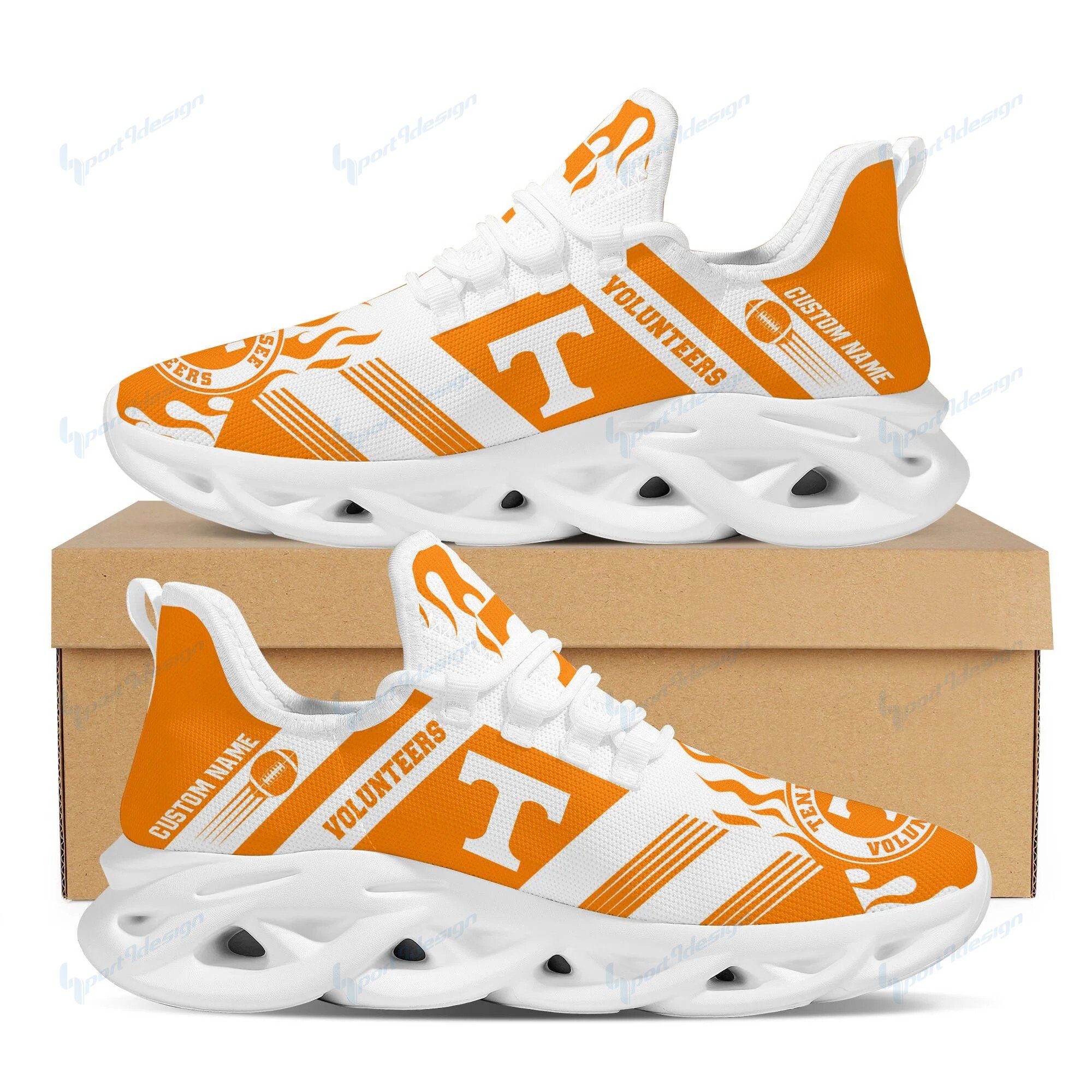 Tennessee Volunteers Personalized Yezy Running Sneakers Bb606