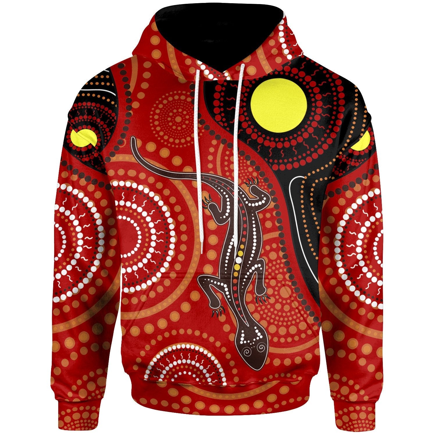 aboriginal-hoodie-australia-lizard-dot-painting-art-brandax