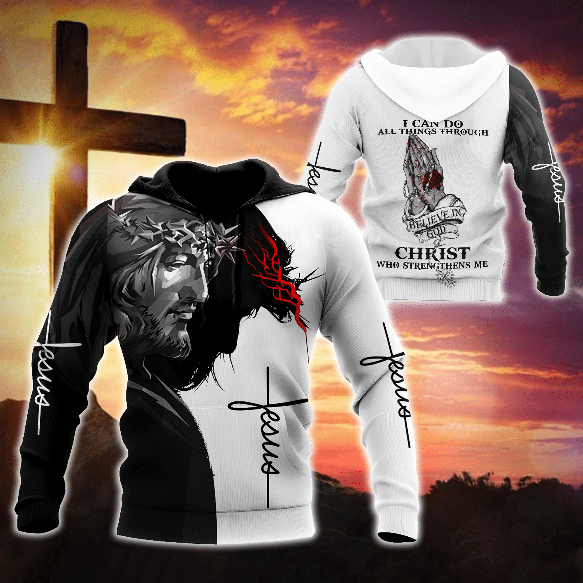 Jesus 3D All Over Printed Shirts For Men And Women Mh11112005