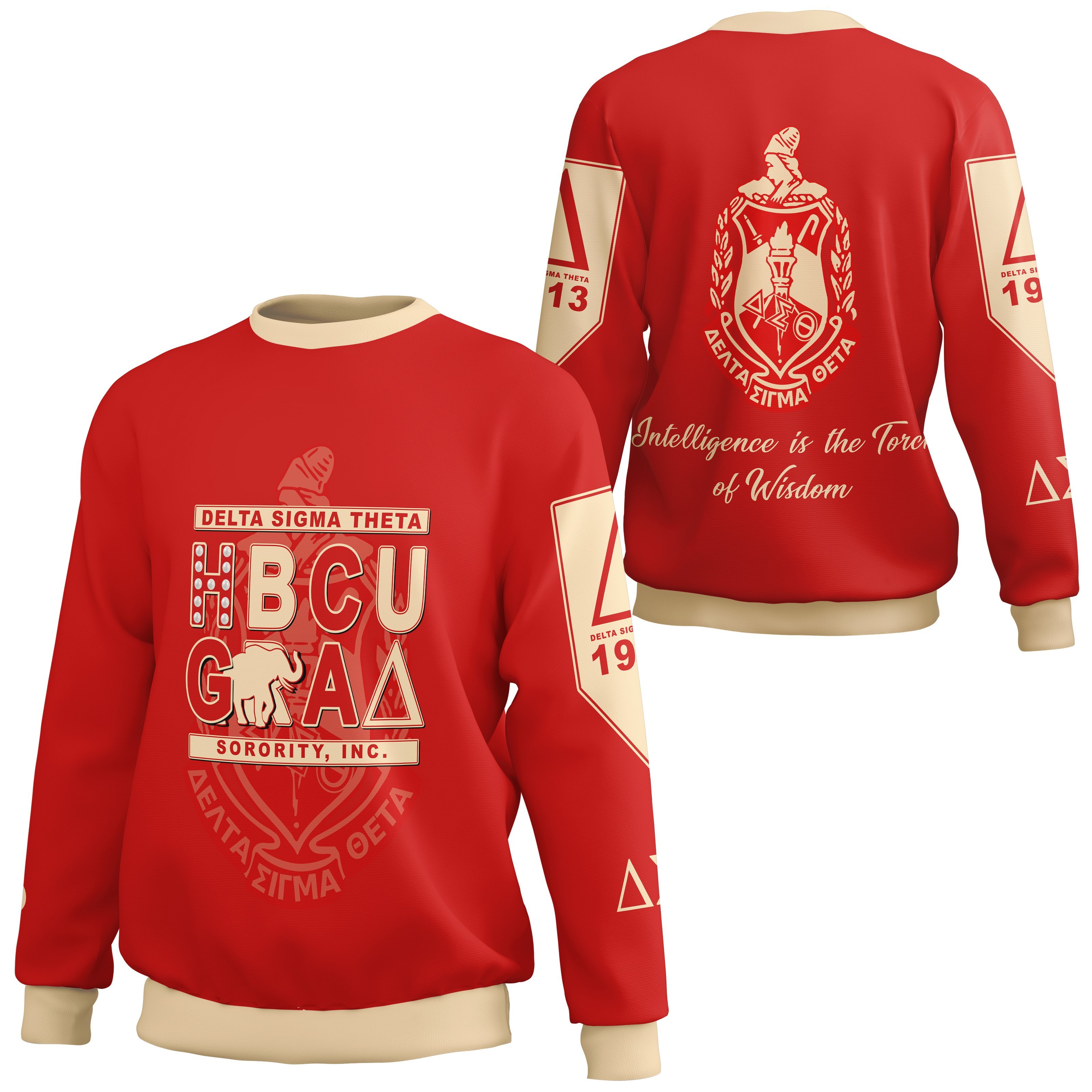 Masonstars Sweatshirt – Delta Sigma Theta Sweatshirt HBCU Style J1