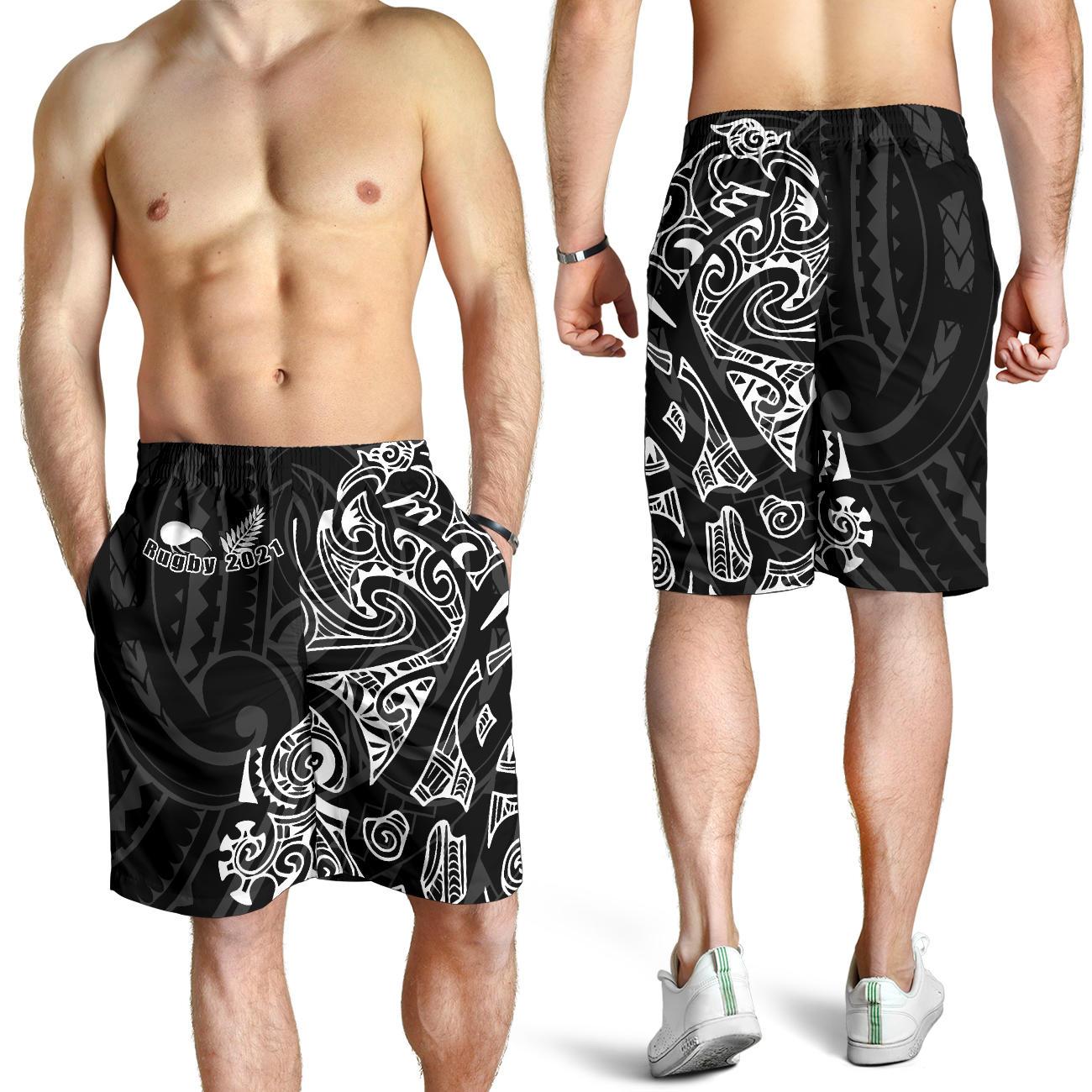 Aotearoa Super Rugby Men Shorts Maori Kiwi – Cristelarosales Shop