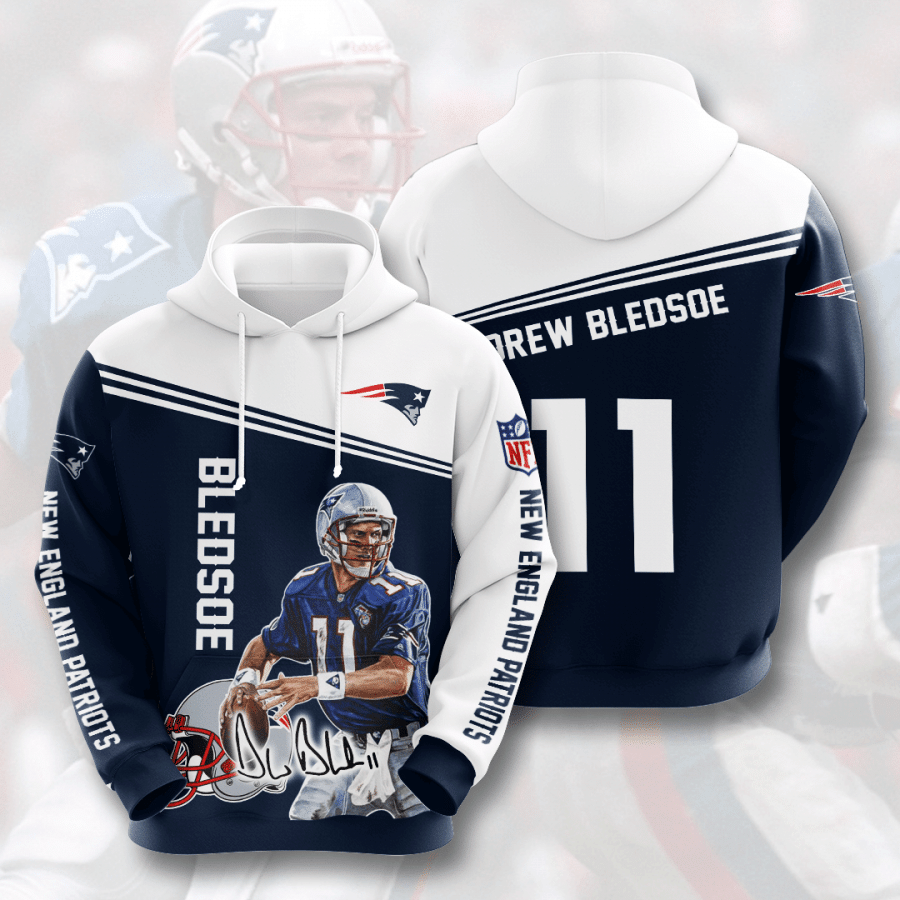 New England Patriots No1280 Custom Hoodie 3D #17809