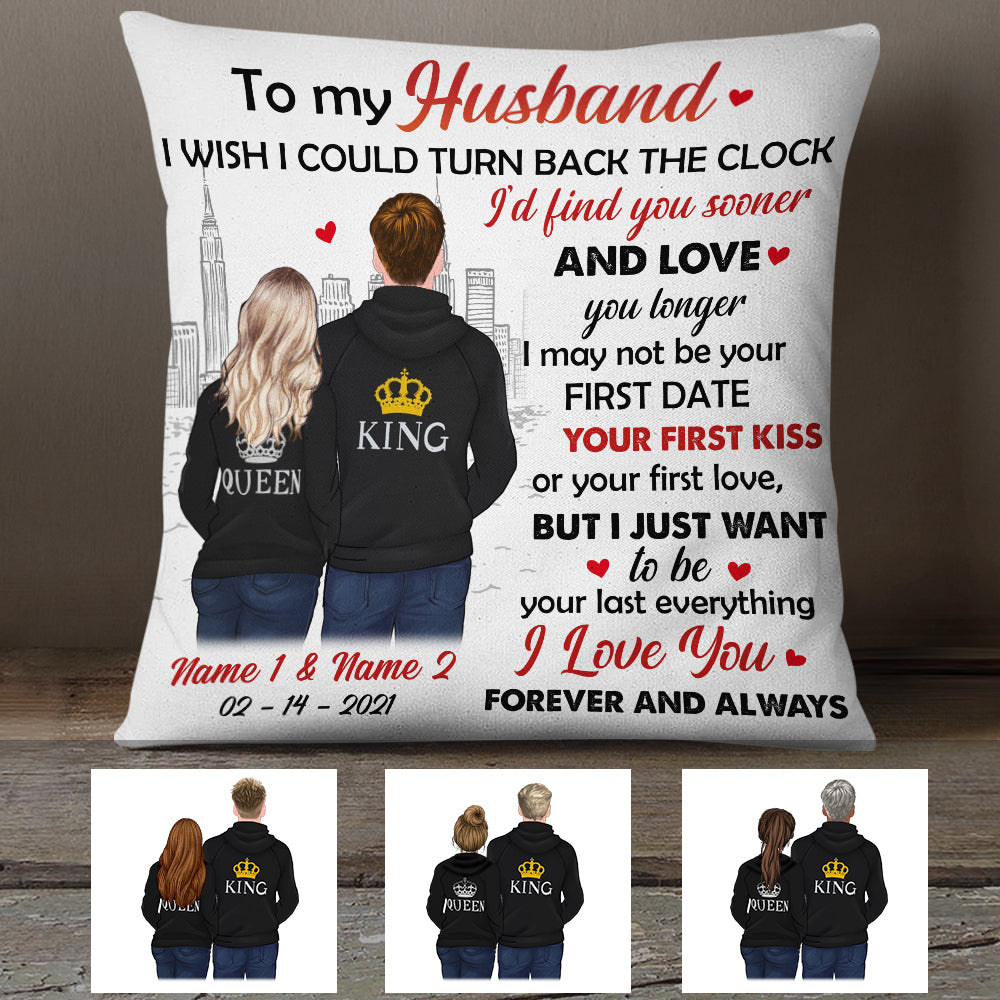 Personalized Letter To My Lover Couple Pillow Mr82 73O34 (Insert Included)