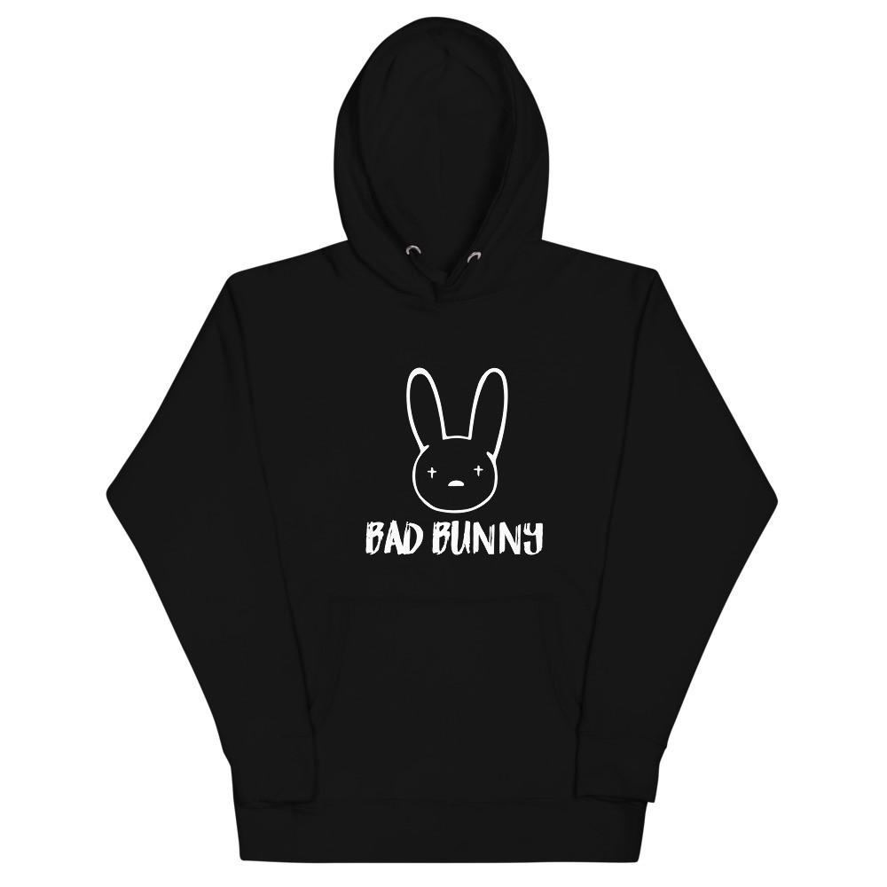 Bad Bunny Merch Bad Bunny New Logo Hoodie