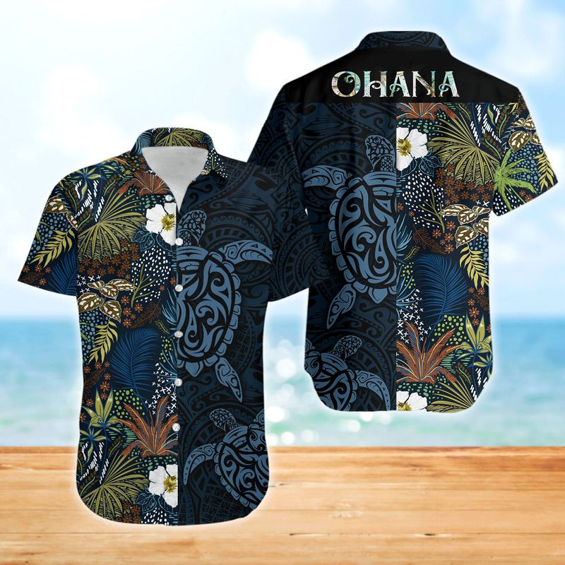 Turtle Ohana Hawaii Shirt Unisex Adult Ha72402