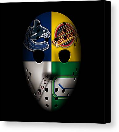 32 Vancouver Canucks Joe Hamilton Canvas Print