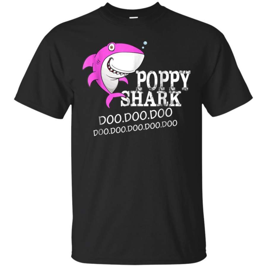 AGR Poppy Shark Baby Mommy Daddy Matching Family Shark Shirt Jaq T-shirt