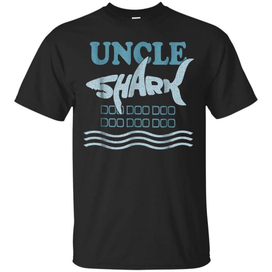 AGR Funny Uncle Shark Tshirt  Doo Doo Doo Tee For Uncle Jaq T-shirt