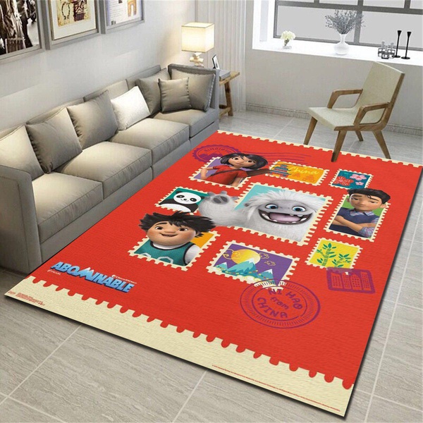 Dreamworks Abominable Stamps Rug, Living Room Carpet